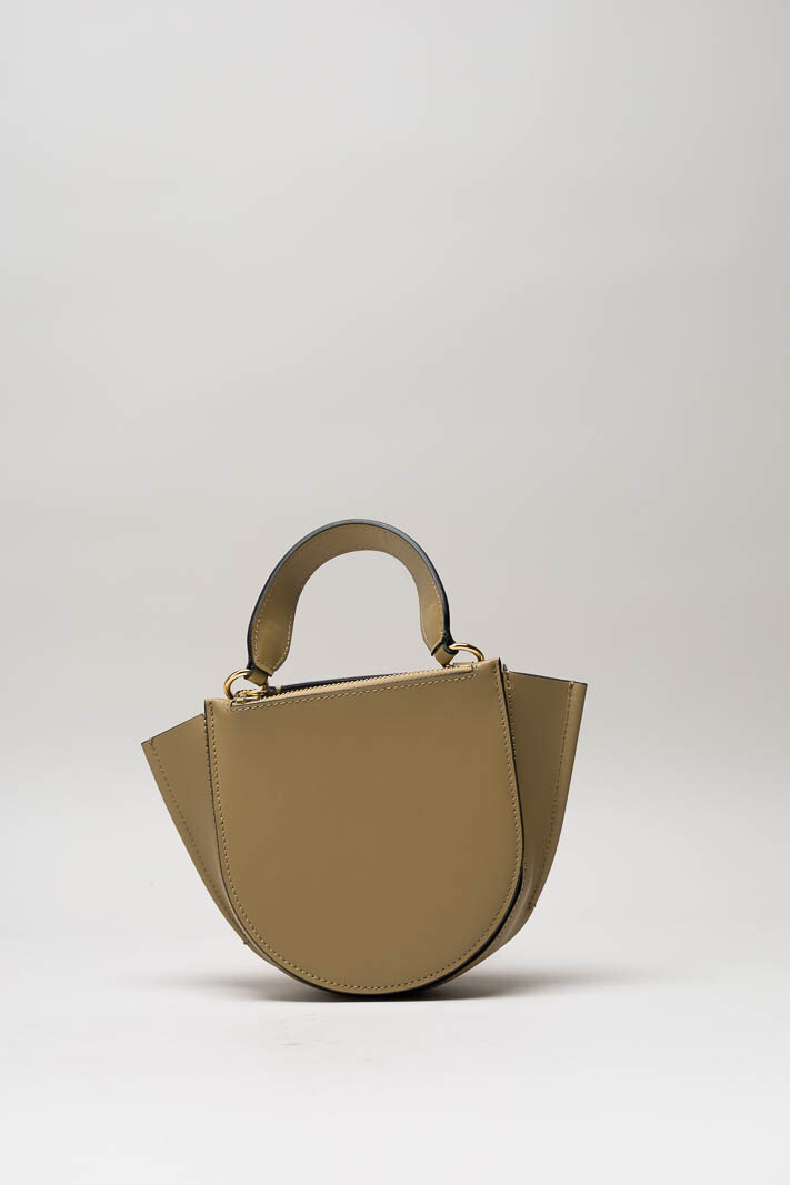 Donkerbeige Handtas image