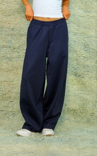 Marineblauw Broek