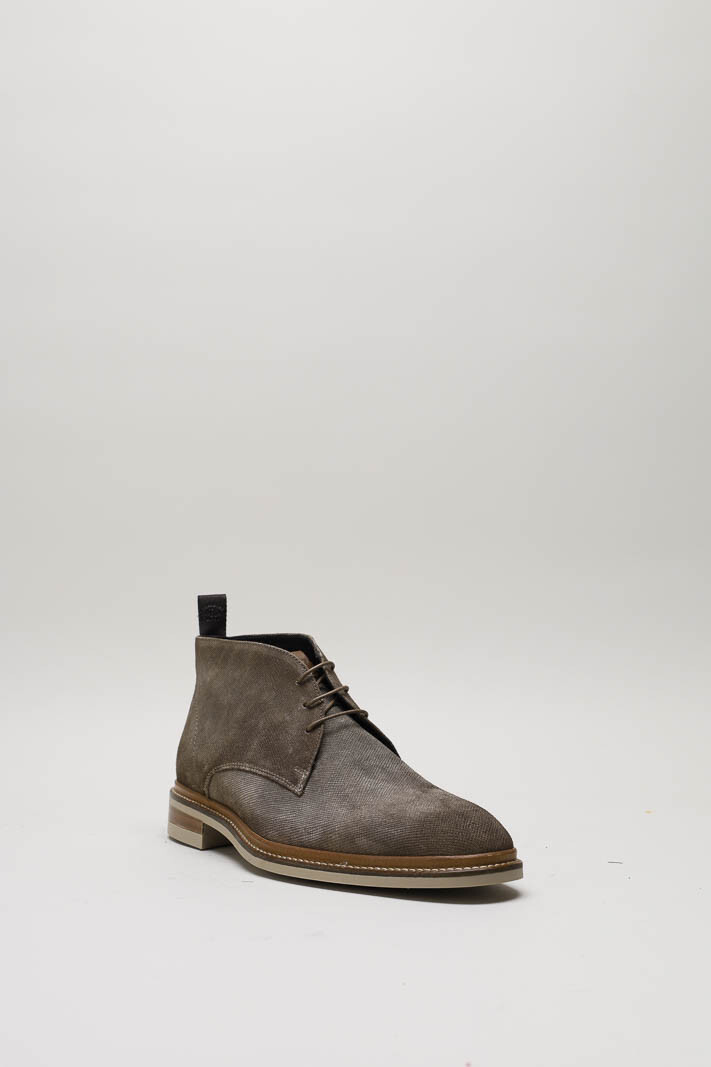 Taupe Veterschoen hoog