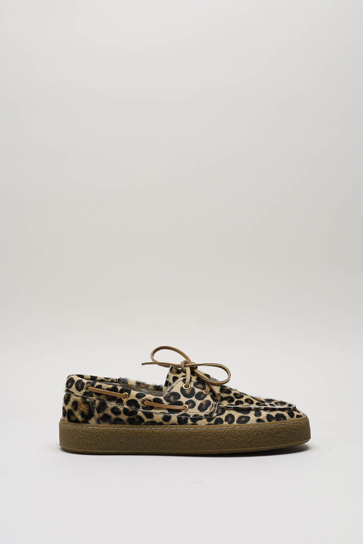 Beige Bootschoen