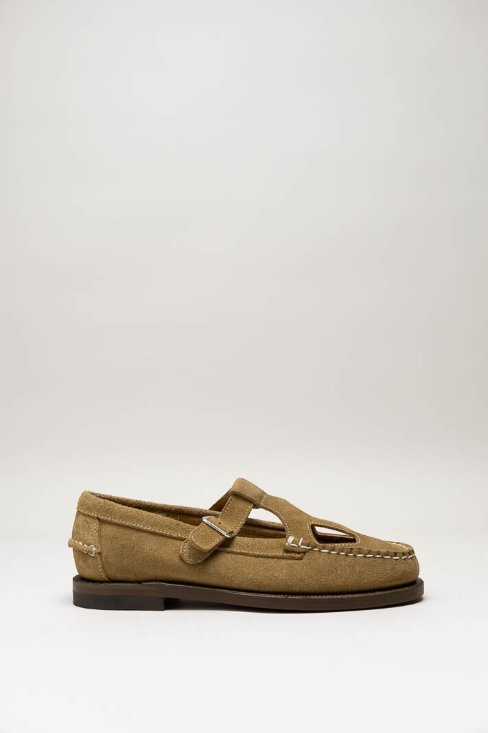 Beige Gespschoen