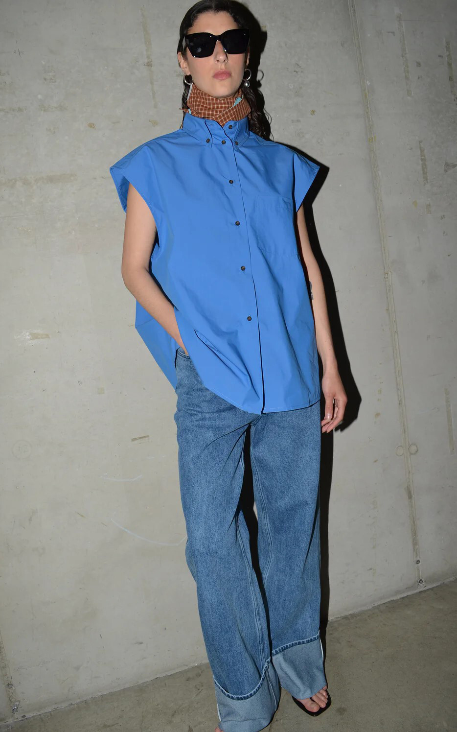 Blauw Blouse image