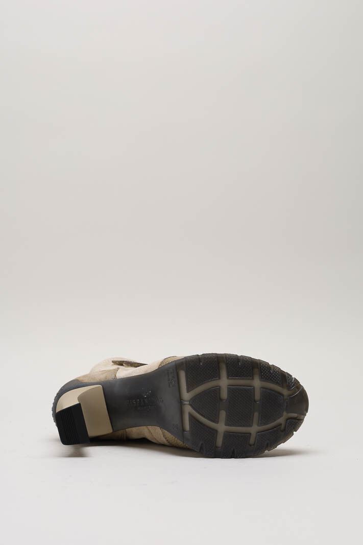 zoom in on Taupe Enkellaars hak image Taupe Enkellaars hak image