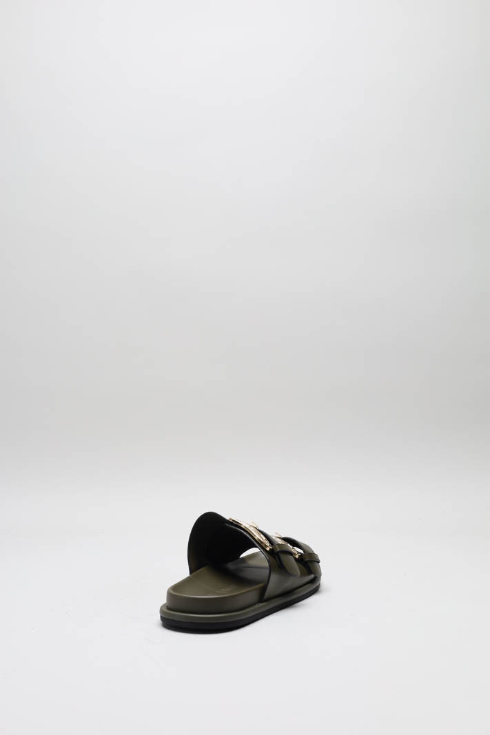 zoom in on Kaki Slipper image Kaki Slipper image