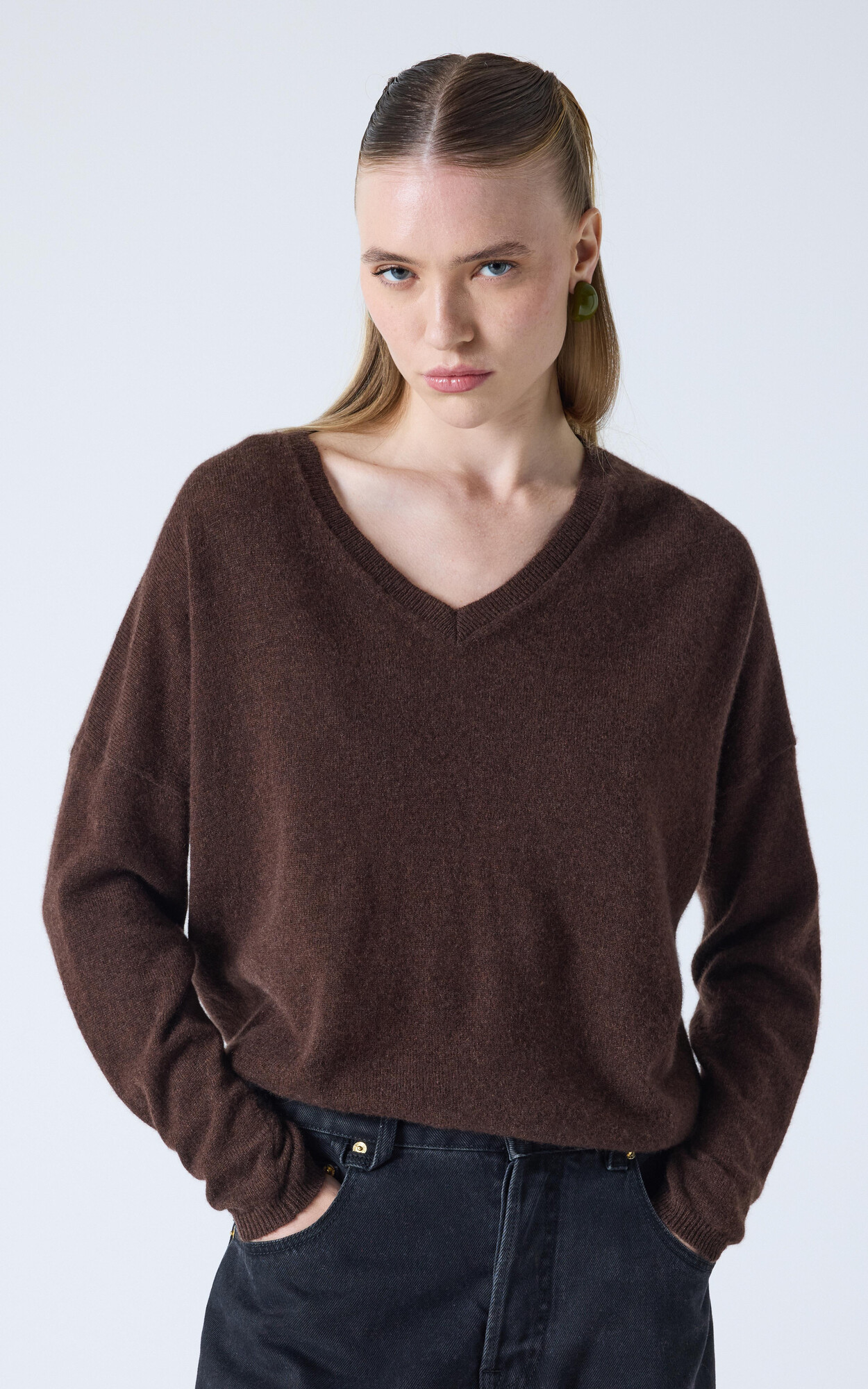 Bruin Sweater/trui