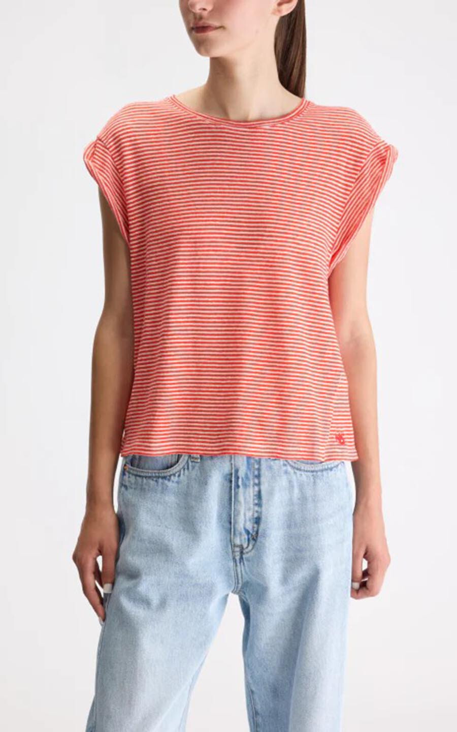 Rood T-shirt/top