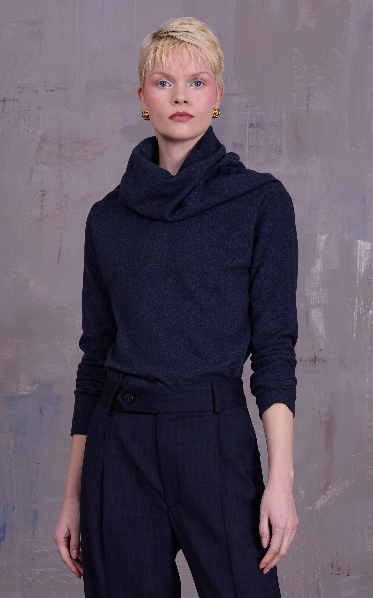 Blauw Blouse