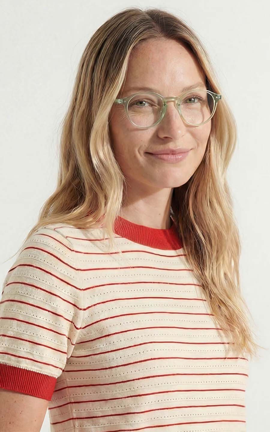 Lichtgroen Leesbril image