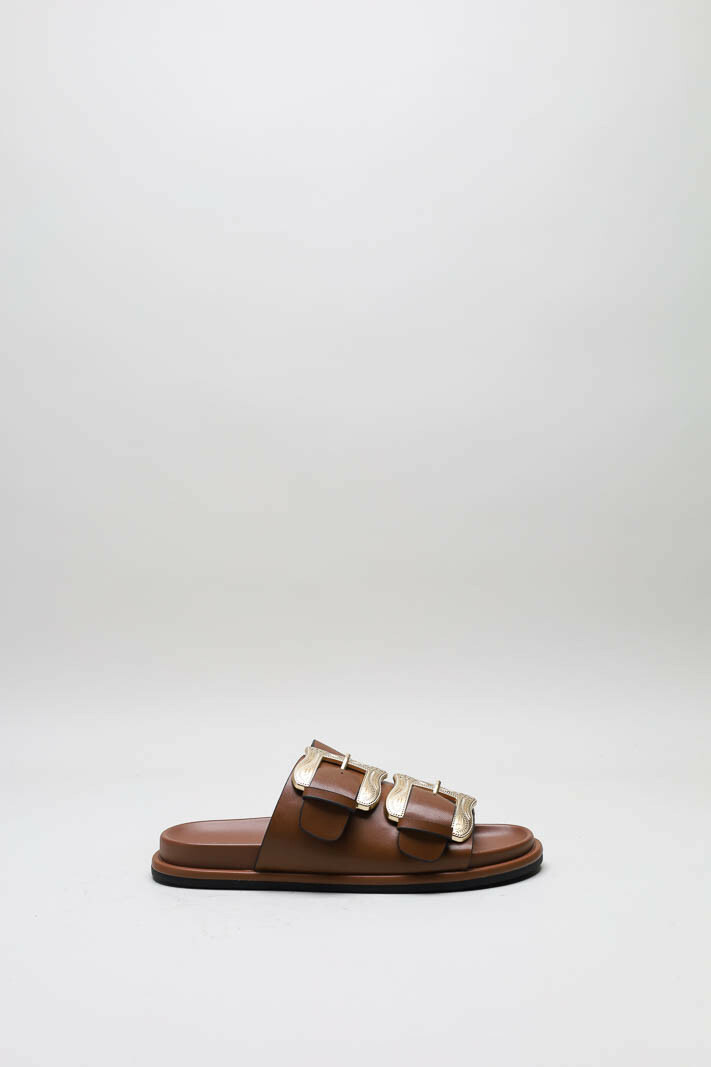 Cognac Slipper