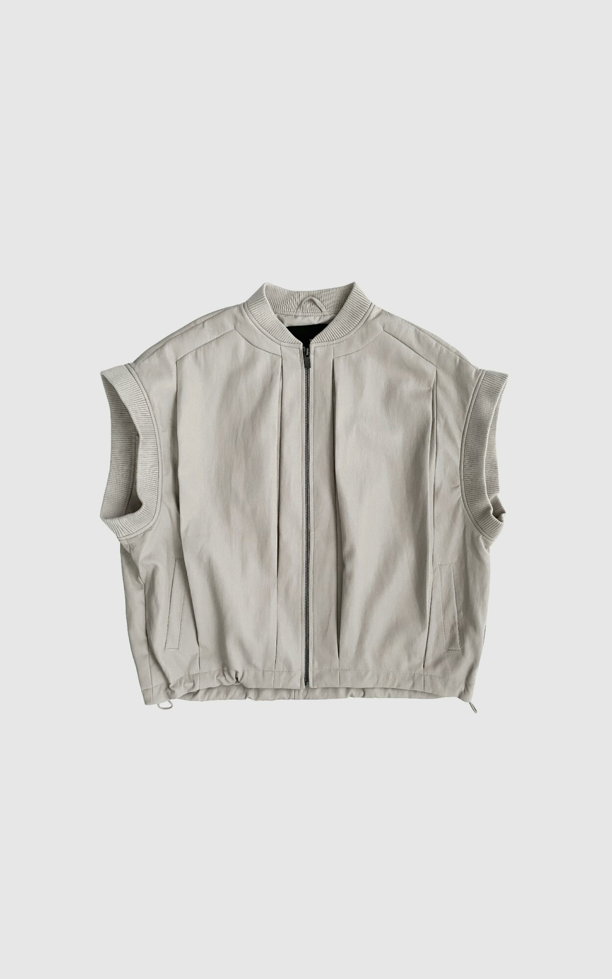 Grijs Vest mouwloos image