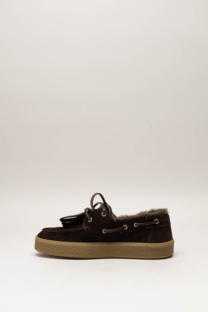 Donkerbruin Bootschoen image