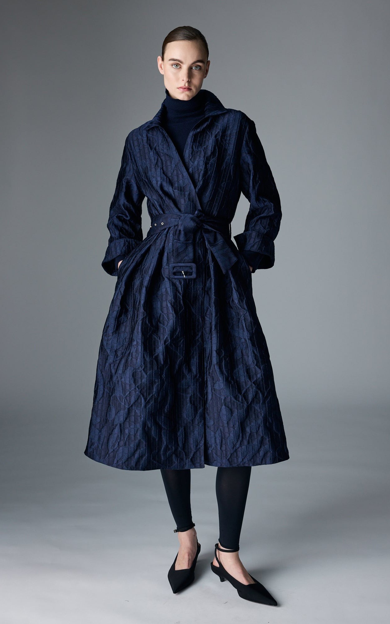 Donkerblauw Jurk