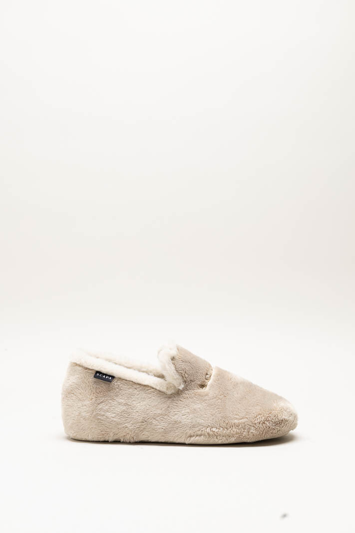 Beige Pantoffel