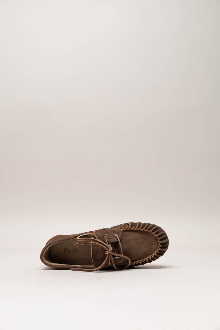 Donkerbruin Bootschoen image