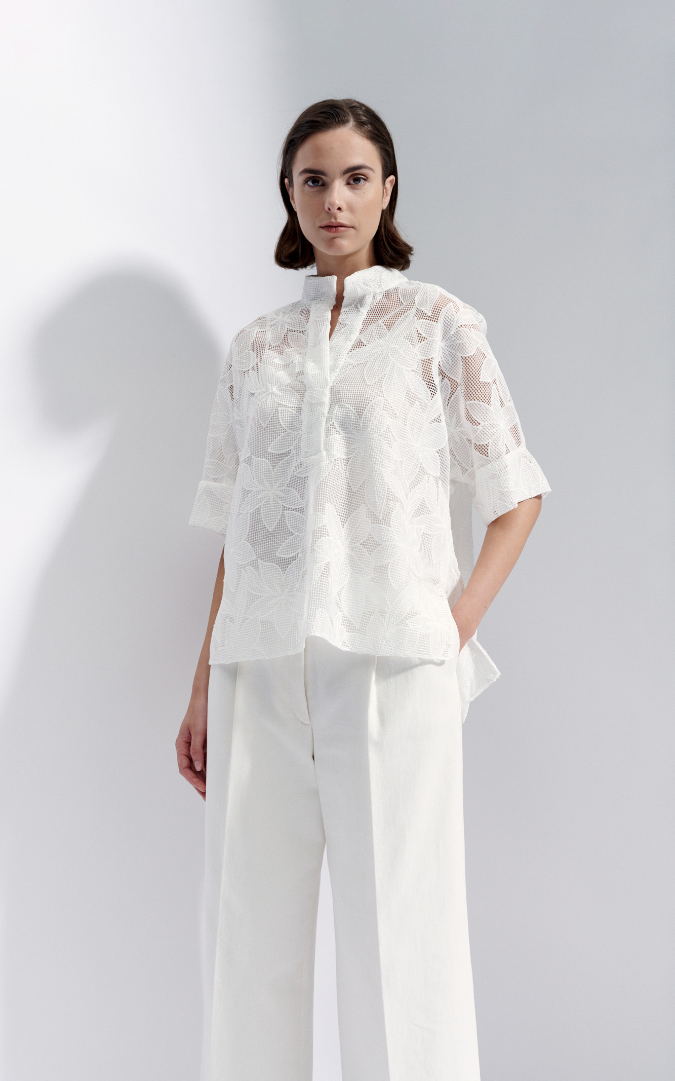 Wit Blouse