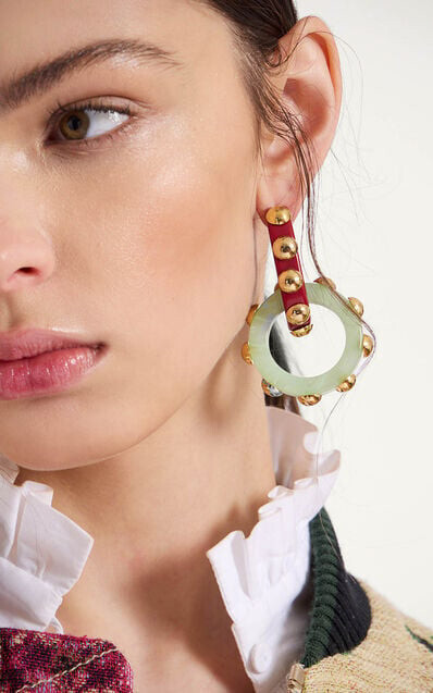 Groen Oorbellen image