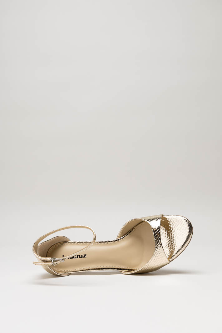 Goud Sandaal hak image