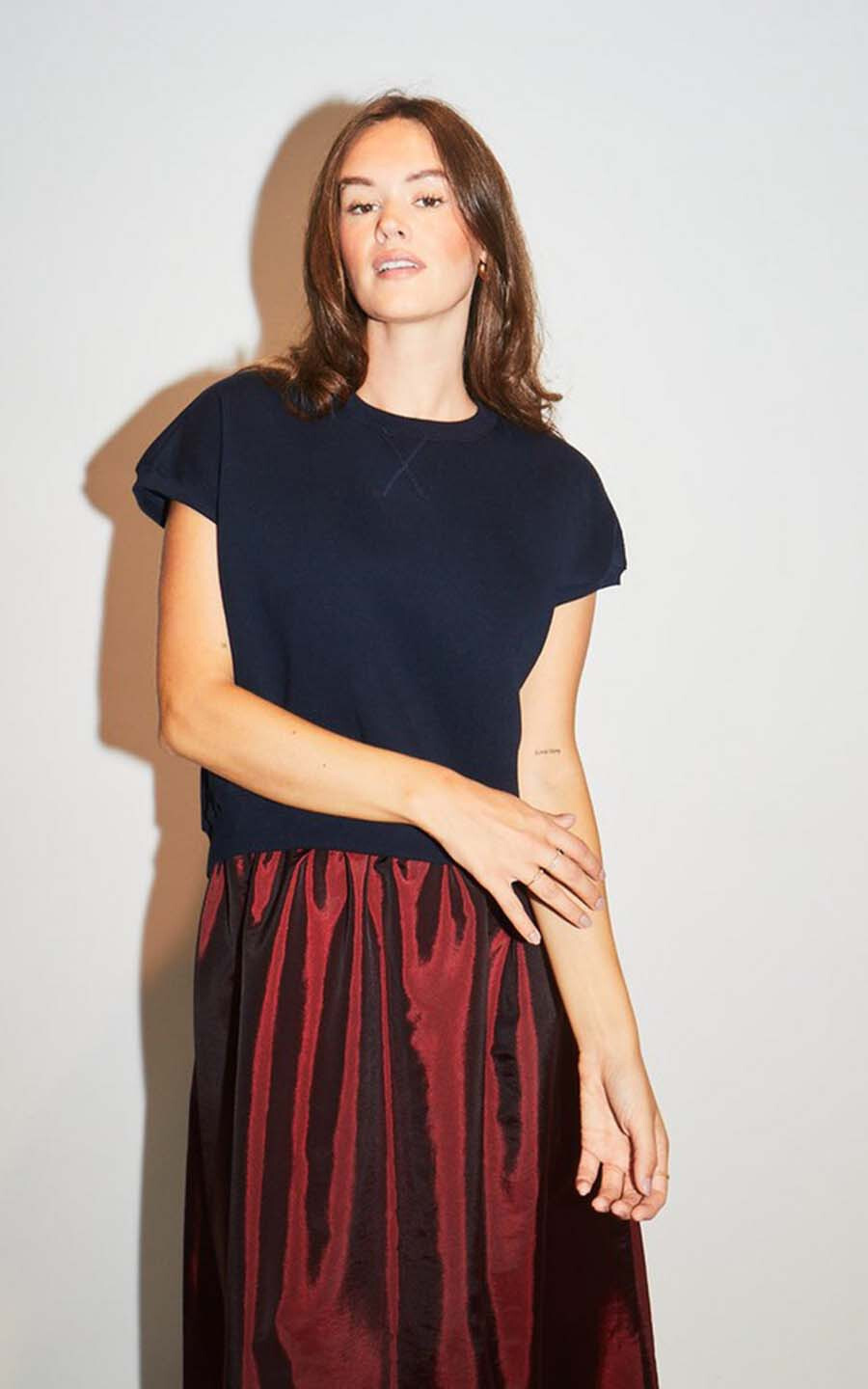 Donkerblauw Sweater/trui