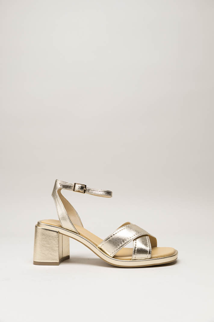 Goud Sandaal hak