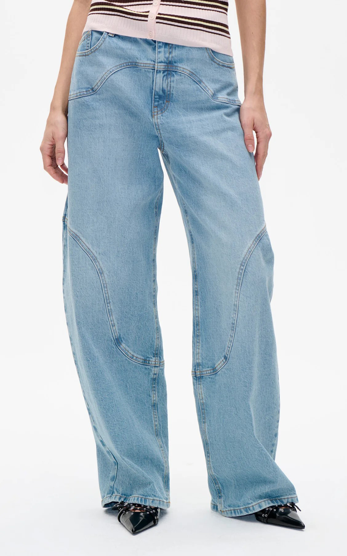 Blauw Jeansbroek