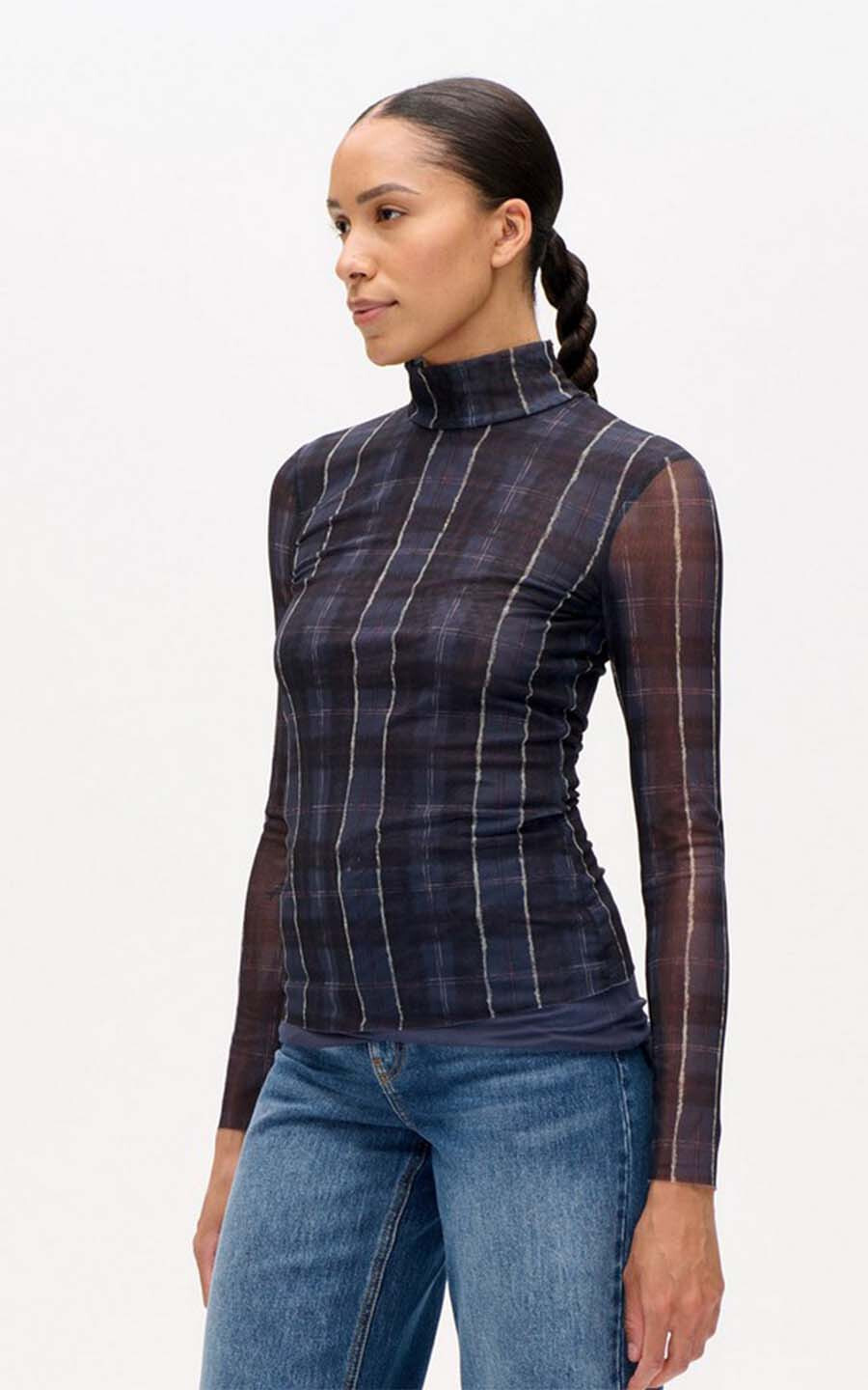 Blauw T-shirt/top