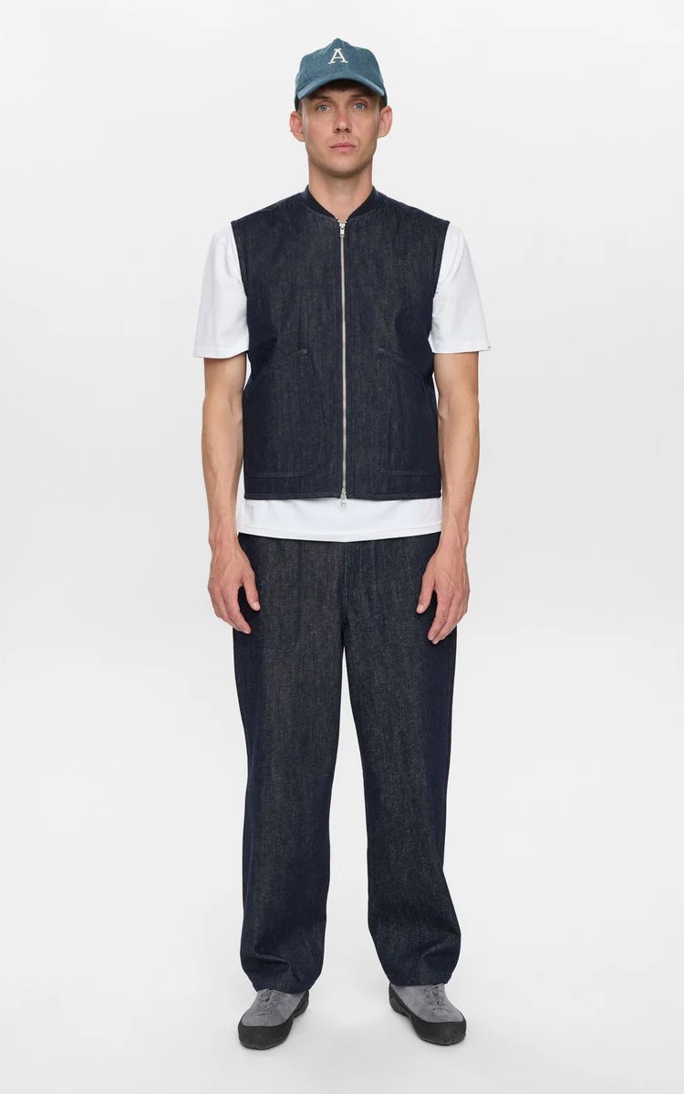 Donkerblauw Gilet