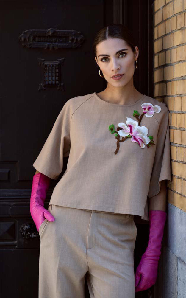 Beige Broek image