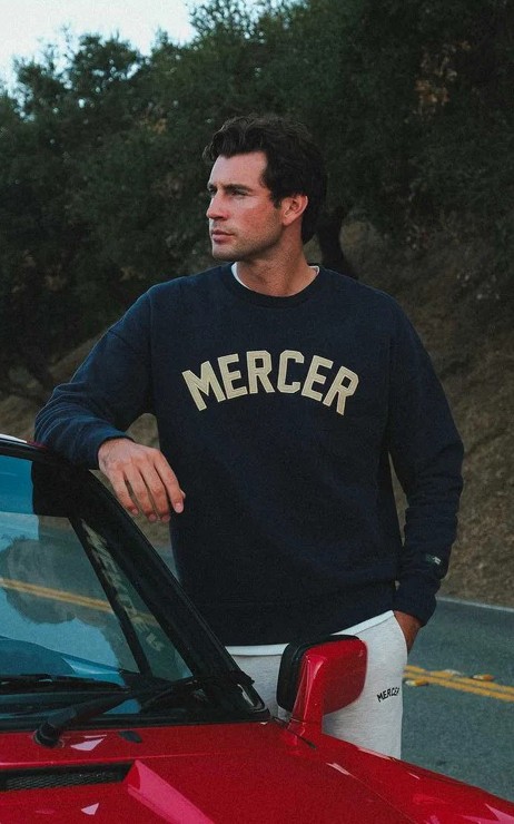 Marineblauw Sweater