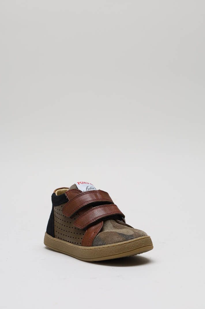 Bruin Velcro schoen