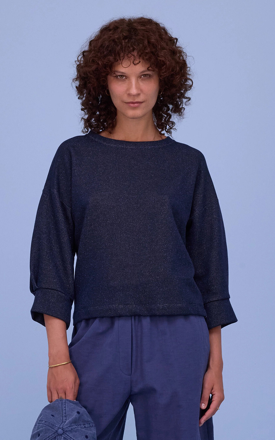 Blauw Blouse