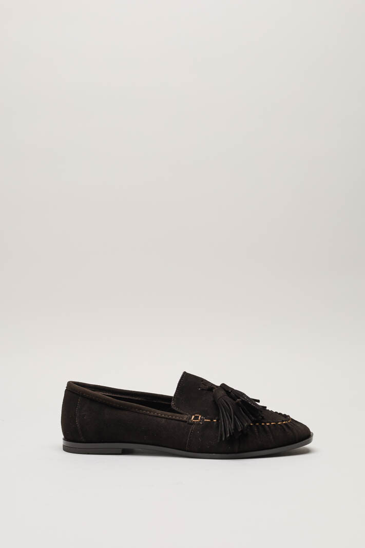 Donkerbruin Mocassin
