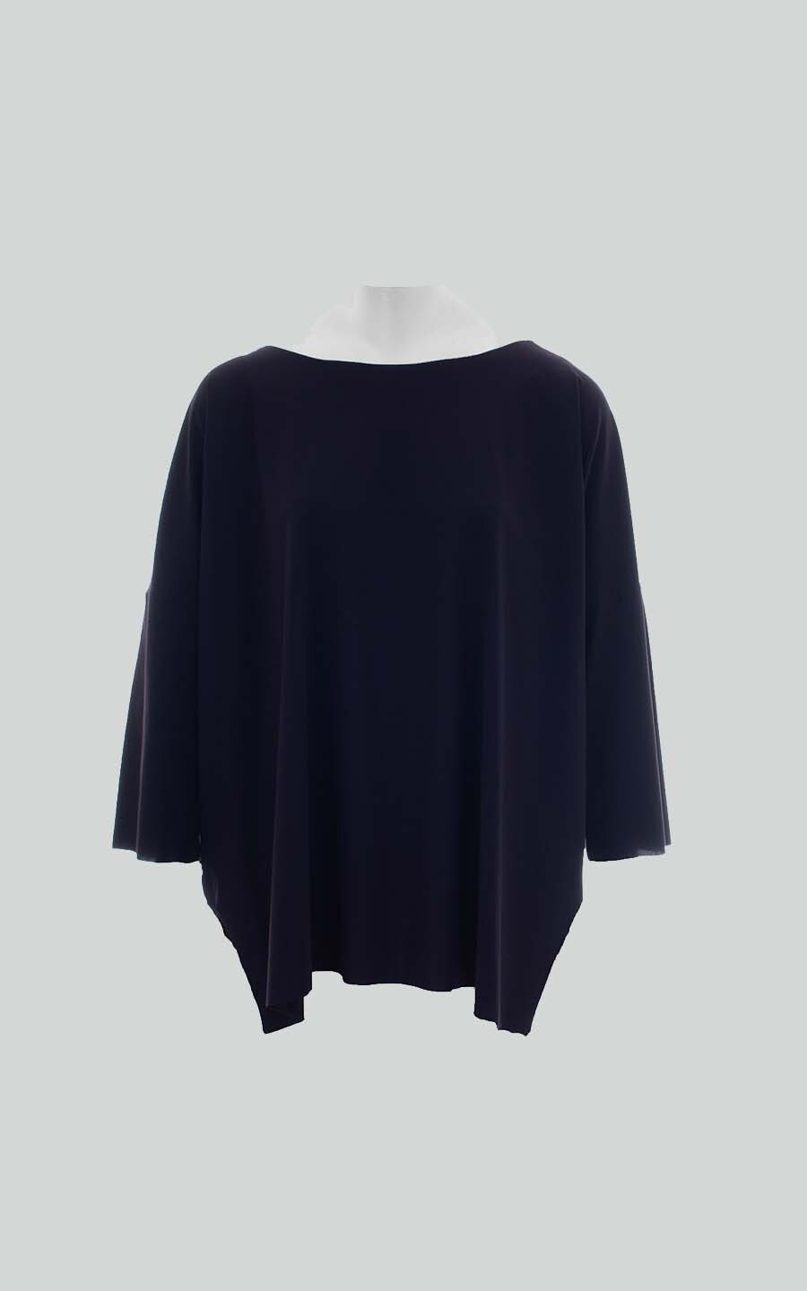 Donkerblauw T-shirt/top