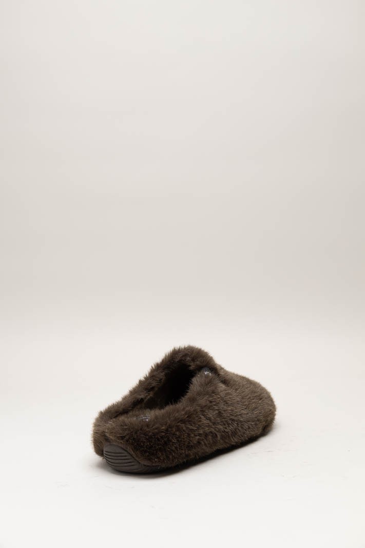 Donkerbruin Pantoffel image
