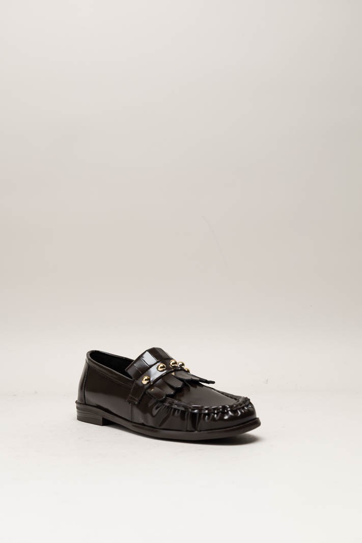 Donkerbruin Mocassin
