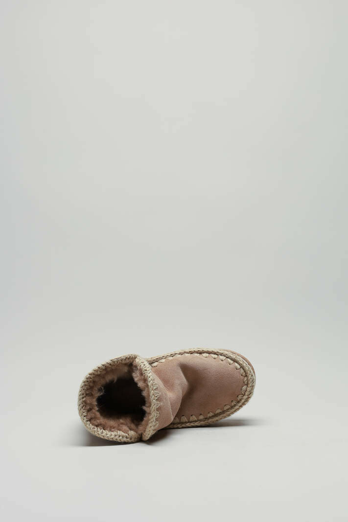 Beige Enkellaars plat image