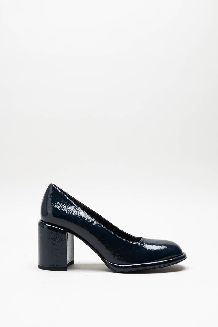 Donkerblauw Pump
