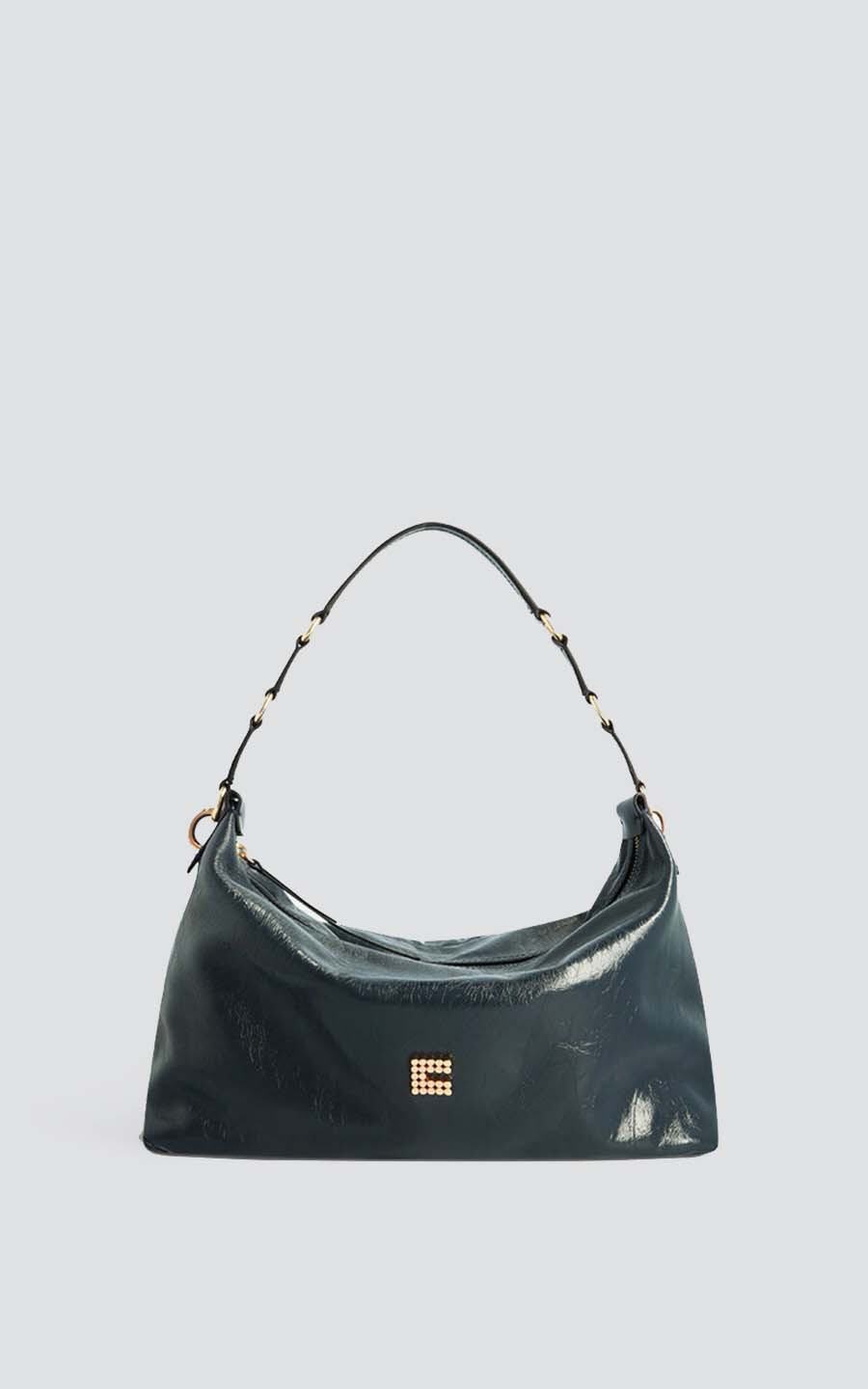 Donkerblauw Schoudertas