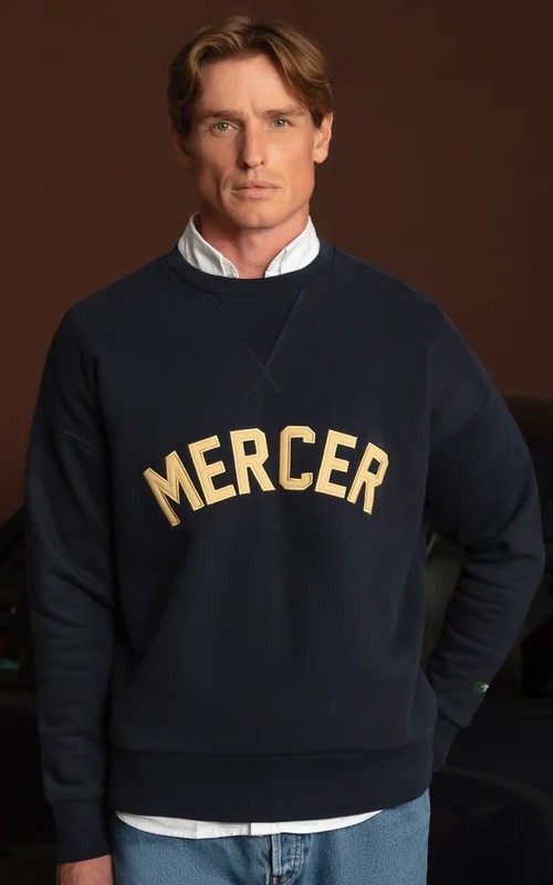 Marineblauw Sweater