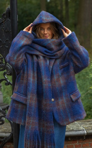 Blauw Sjaals image
