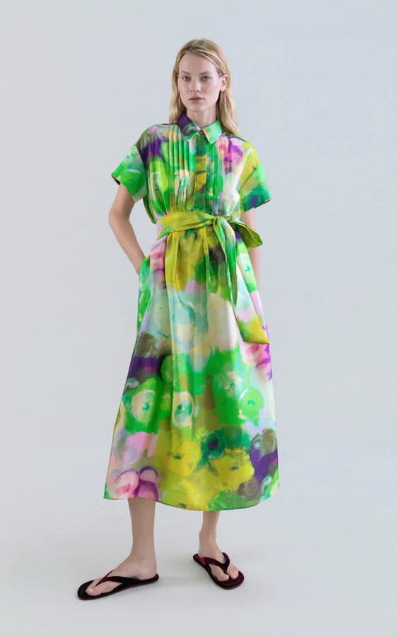 Groen Jurk