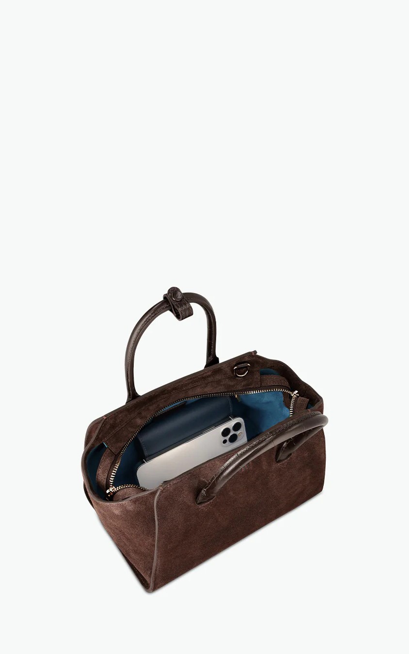 Donkerbruin Handtas