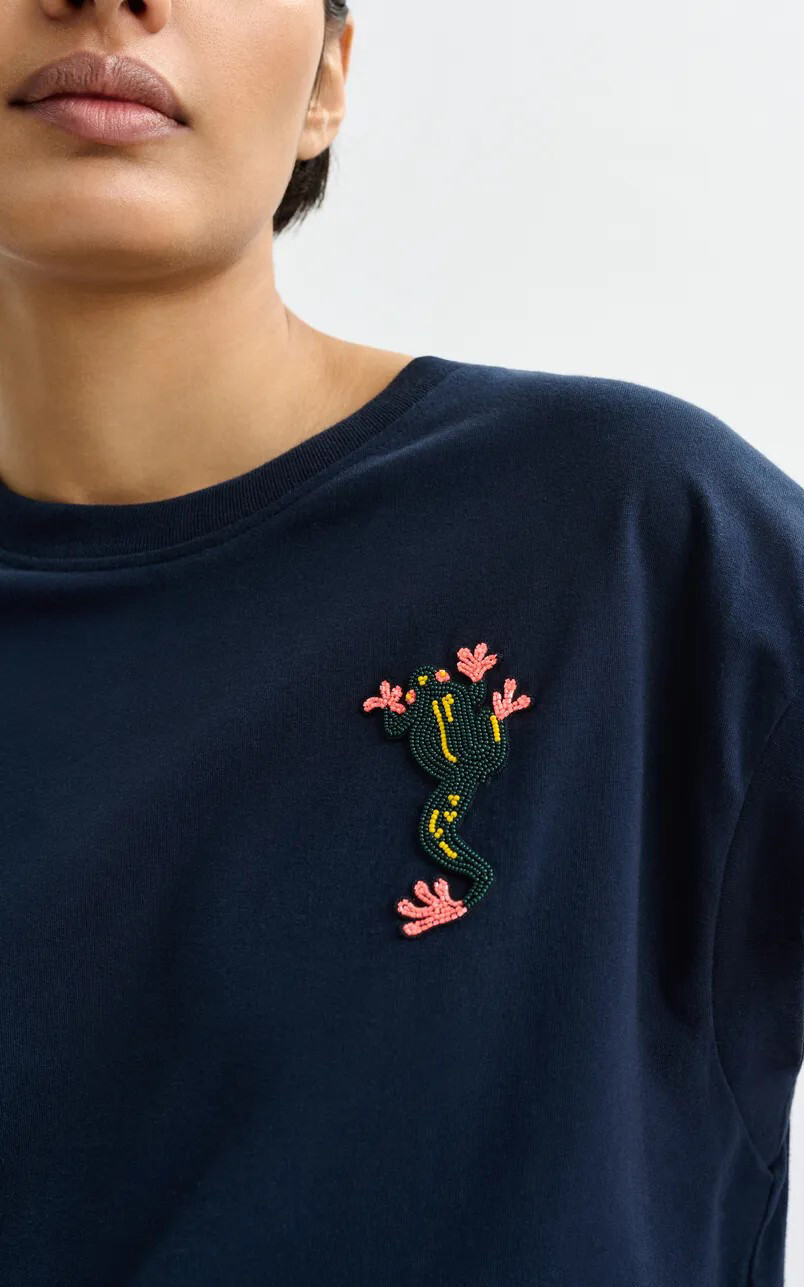 Marineblauw T-shirt/top image