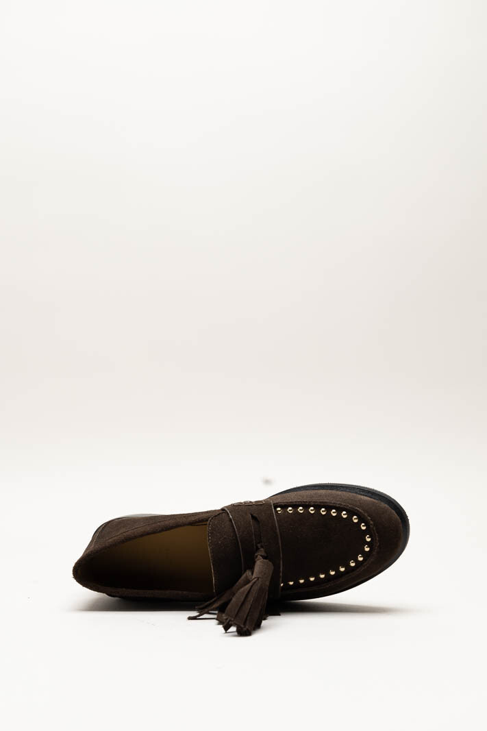 Donkerbruin Mocassin image