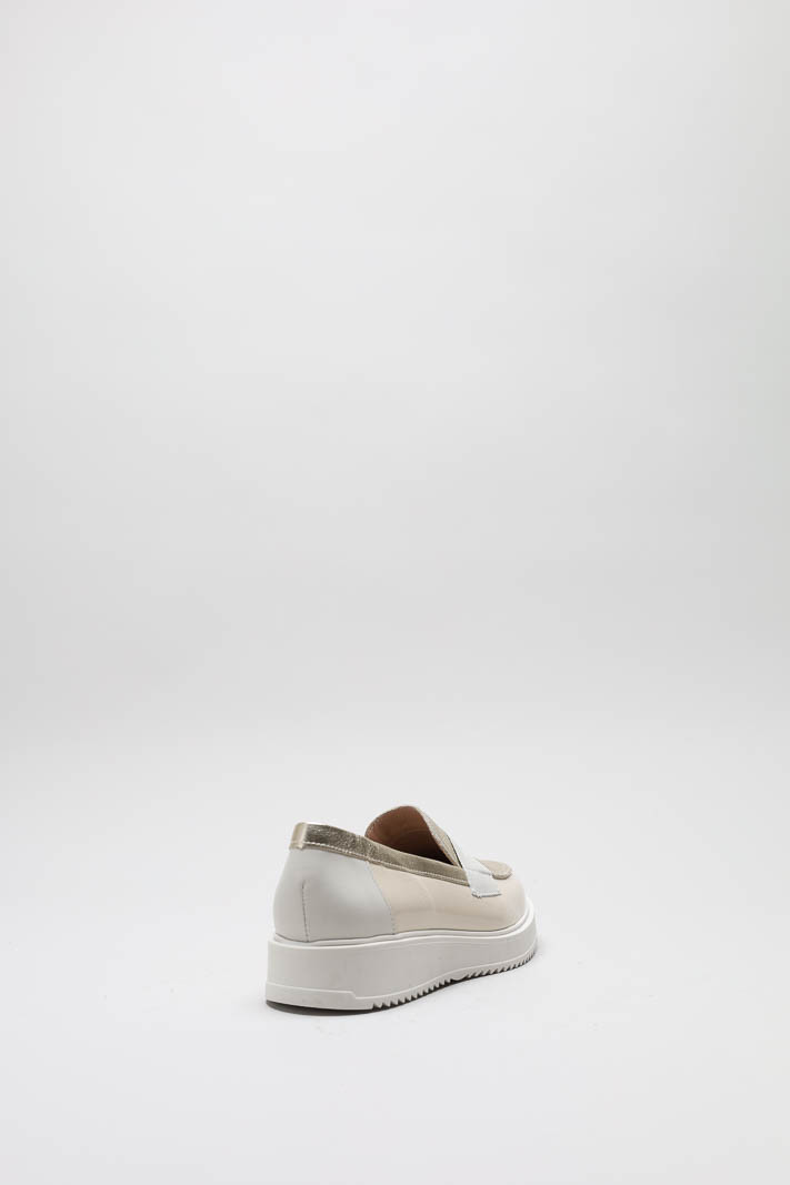 zoom in on Ecru Mocassin image Ecru Mocassin image