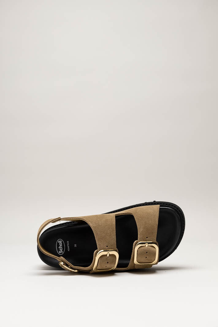 Bruin Sandaal plat image