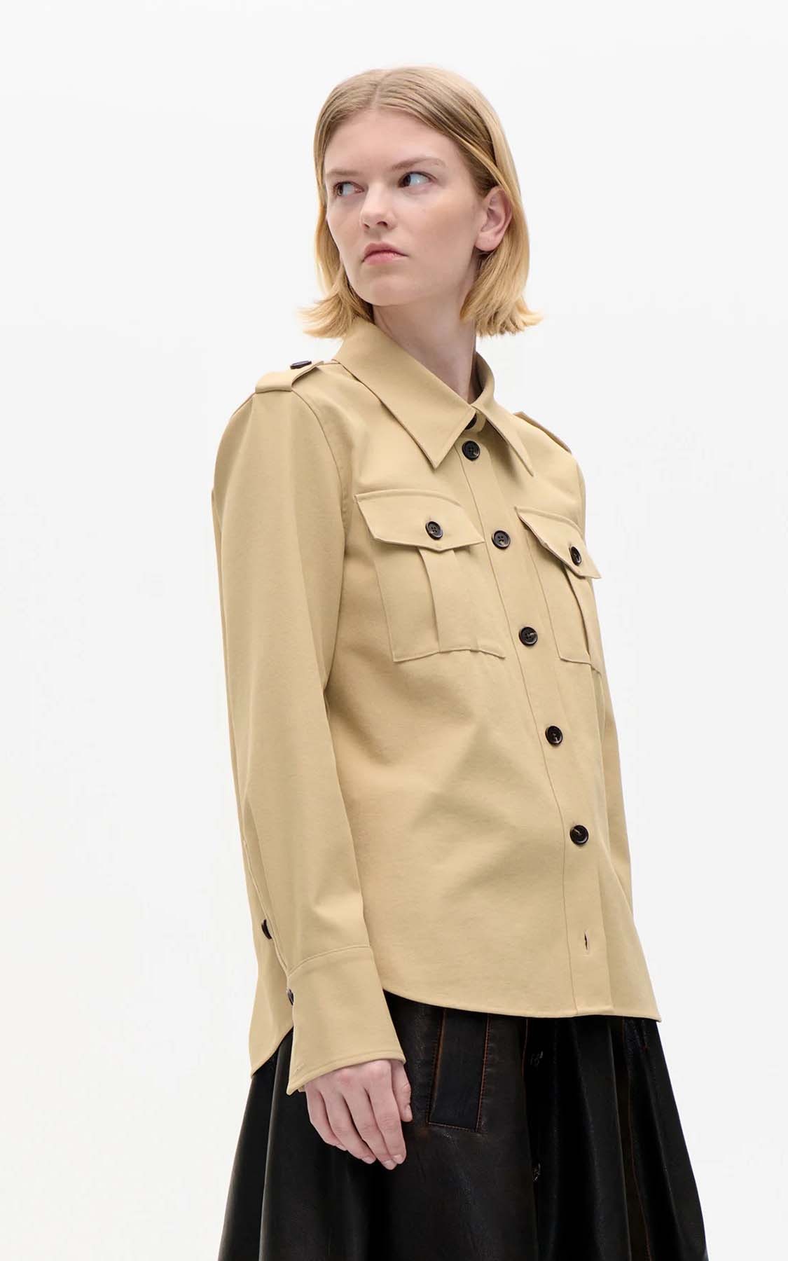 Beige Hemd image