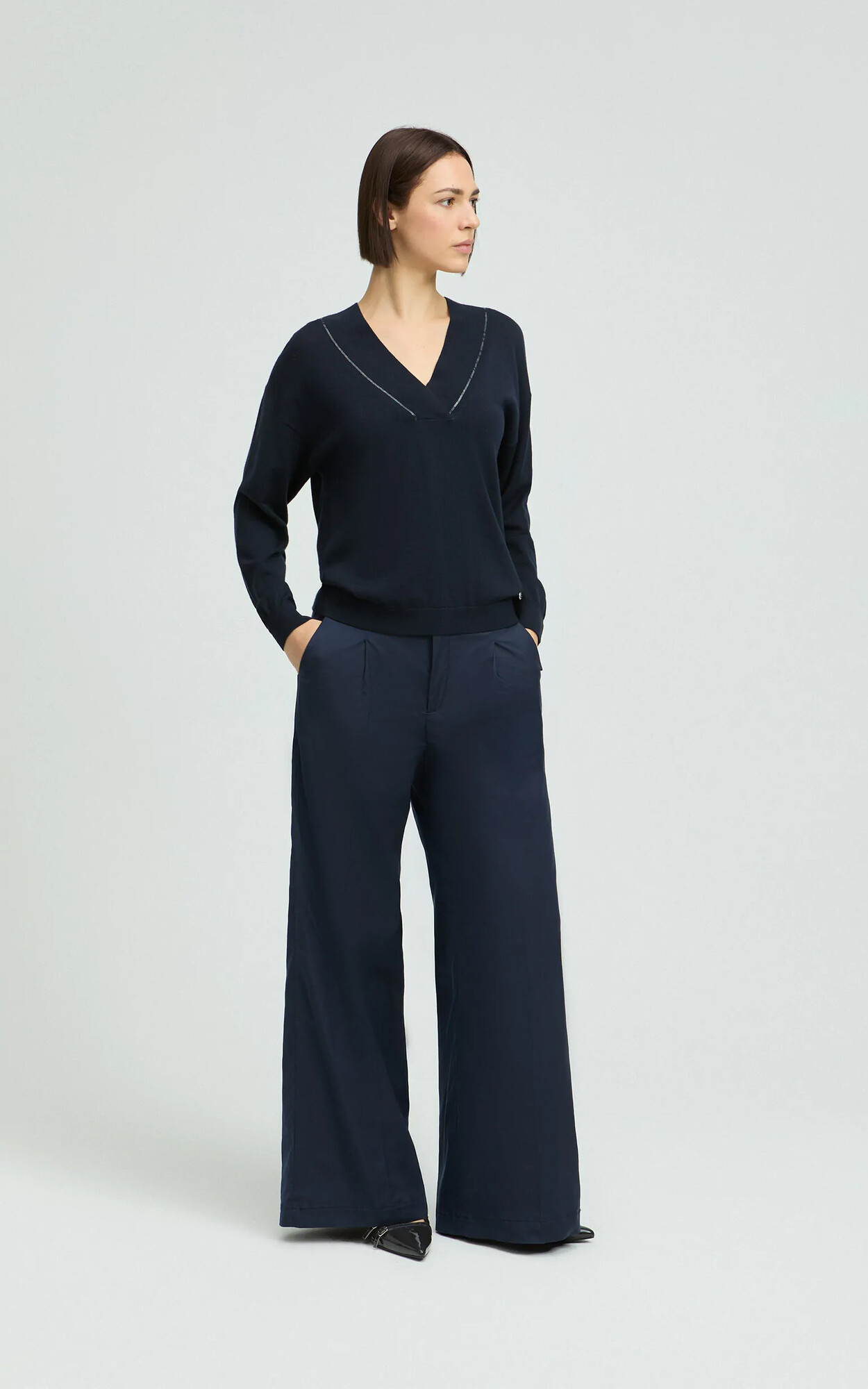 Blauw Sweater/trui