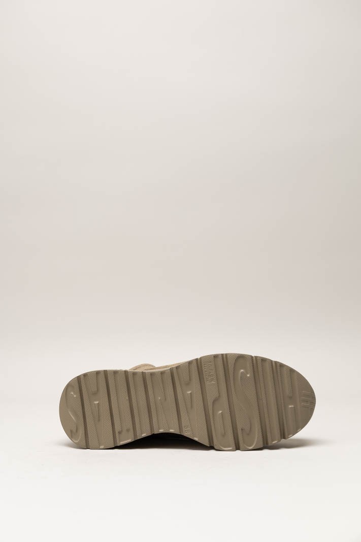 Taupe Enkellaars plat image
