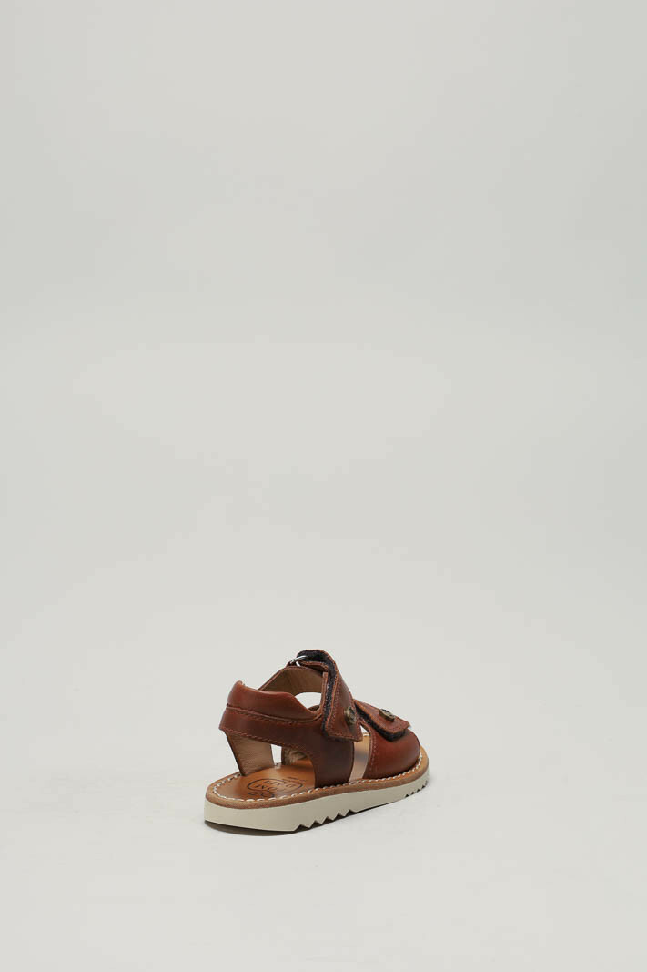 zoom in on Cognac Sandaal image Cognac Sandaal image