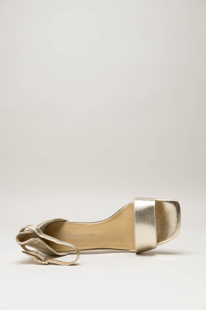 Goud Sandaal hak image